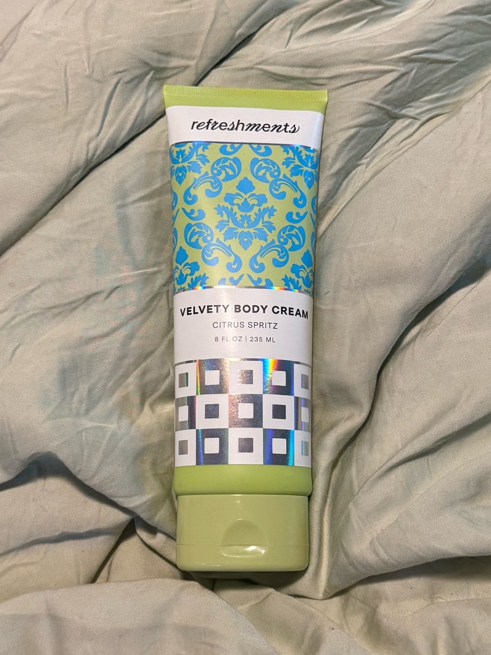 Refreshments Velvety Body Cream — Light Green Citrus Spritz